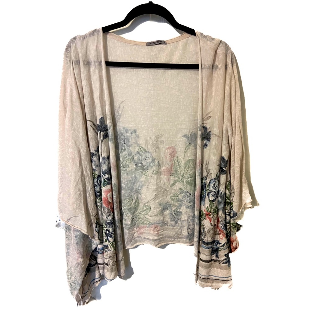 Floral cardigan